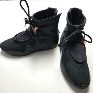 Nike Air Fear of God 1 Triple Black AR4237-005 Men's Shoes Sneakers Men's Size 8